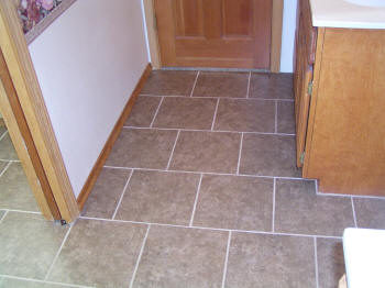 How to install Pinwheel Pattern Kitchen Ceramic Tile Floor